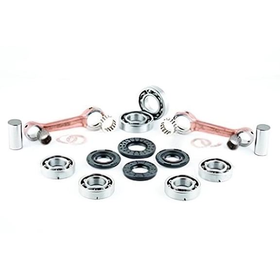 OEM Grade Crankshaft Rebuild Kit Compatible with 1995-2003 Sea-Doo GTI GS GTS HX SP SPX XP 720 Rotax 717 718cc 2-Cylinder 2-Stroke 85 HP PWC Bearings Seals Gaskets Watercraft Power