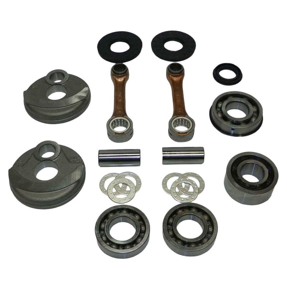 Crankshaft Rebuild Kit Compatible with 1990-2004 Yamaha Wave Blaster Wave Raider Wave Venture 700 760 GP 760 XL 760 701cc 2-Cyl 2-Stroke PWC Super Jet WR III Bearings Seals Gaskets