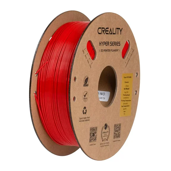 New Creality Hyper PETG Filament High Speed 600mm/s 3D Printer Filament for Halloween DIY-Red