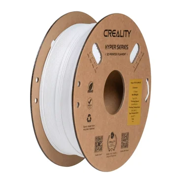 New Creality Hyper PETG Filament High Speed 600mm/s 3D Printer Filament for Halloween DIY-White
