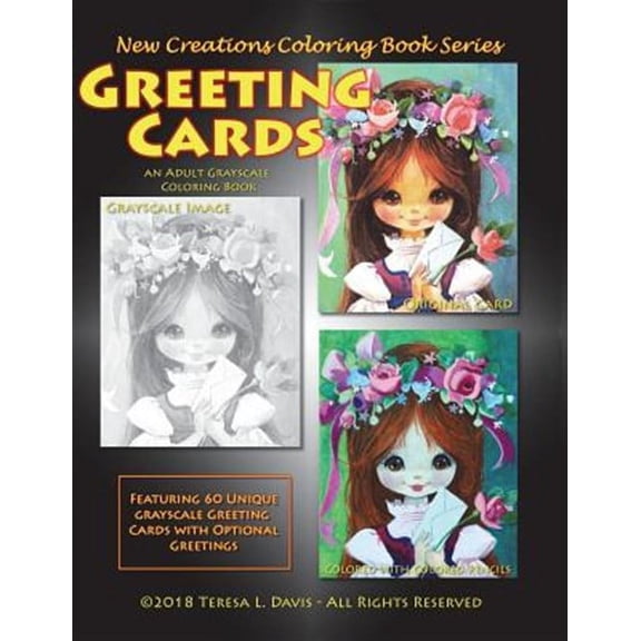 New Creations Coloring Book Series: Greeting Cards
