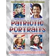thumbnail image 1 of New Creations Coloring Book Series: Patriotic Portraits: An adult grayscale coloring book (coloring book for grownups) f, (Paperback), 1 of 1
