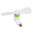 thumbnail image 1 of New Creative Mini Portable USB C Micro Fan Type-C Mobile Phone WHITE, 1 of 8