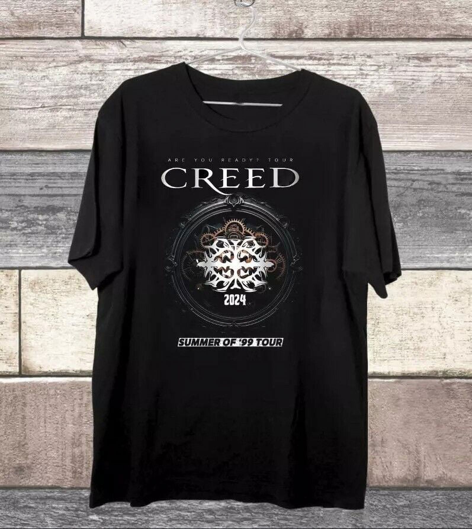 New Creed Band Tshirt 2024 Tour Summer Collection Gift For Fan