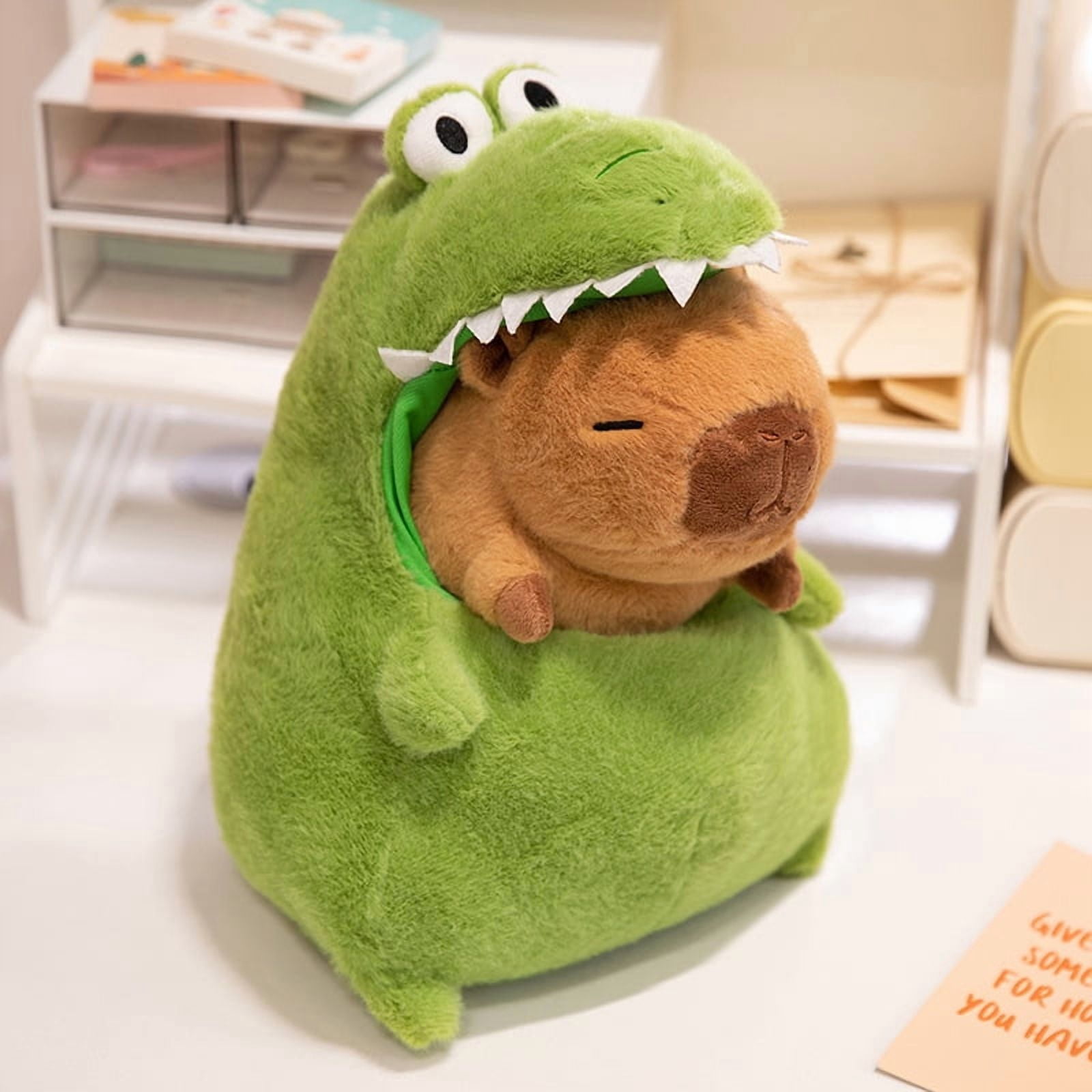New Crocodile Capibala Plush Toy Simulation Capybara Anime Fluffty Toy ...