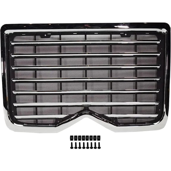 New Cross Bar Grille Assembly Compatible With Mack CXN CXN600 6 Cyl 11.9L CX CX600 6 Cyl 11.9L CXU CXU600 6 Cyl 10.8L CXU CXU600 6 Cyl 11.9L 2002-2016 By 20791629
