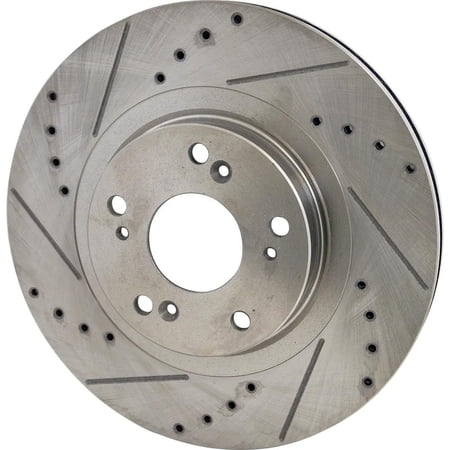 New Cross-Drilled Brake Disc Compatible With Acura Honda ILX Dynamic 4 Cyl 2.4L RSX Type-S 4 Cyl 2.0L ILX Base 2.4L CR-V SE 2002-2015 By 19373 31347 31381 145557