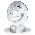 thumbnail image 1 of New Cross-drilled Brake Disc Compatible With Land Rover Discovery Sport R-Dynamic SE 4 Cyl 2.0L Range Rover Evoque SE 4 Cyl 2.0L Discovery Sport S 4 Cyl 2.0L 2020 By R1WGPN111024, 1 of 2