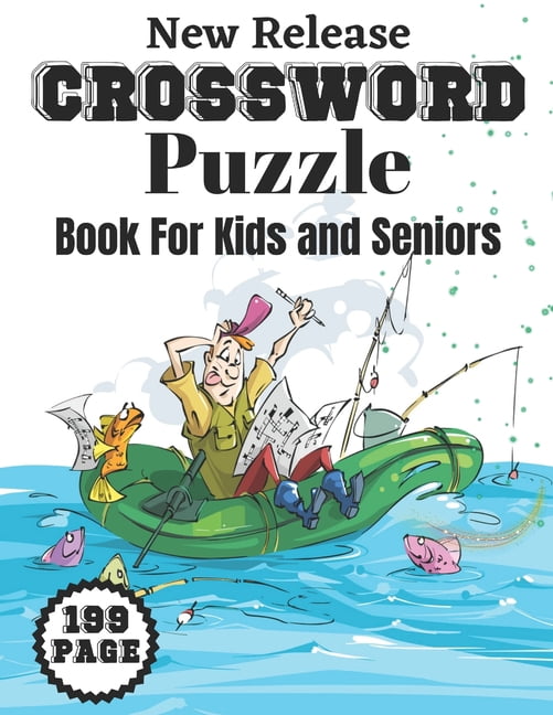 New Crossword Puzzle Book For Kids And Seniors: With Solution Crossword ...