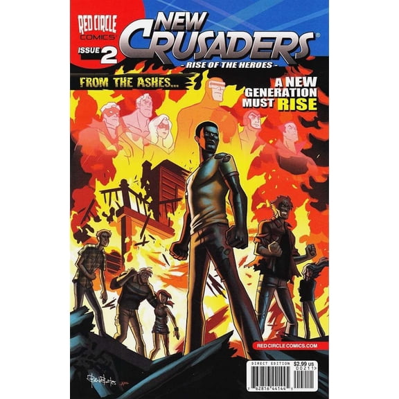 New Crusaders #2 VF ; Red Circle Comic Book