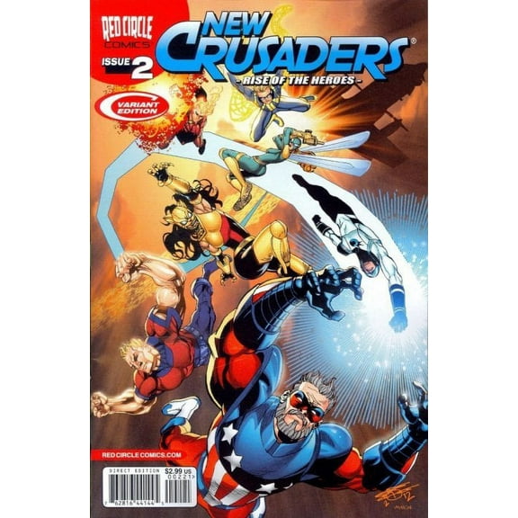 New Crusaders #2A VF ; Red Circle Comic Book