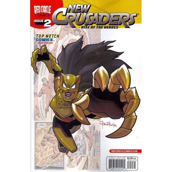 New Crusaders #2B VF ; Red Circle Comic Book