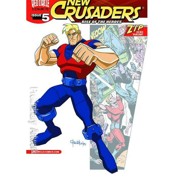 New Crusaders #5B VF ; Red Circle Comic Book