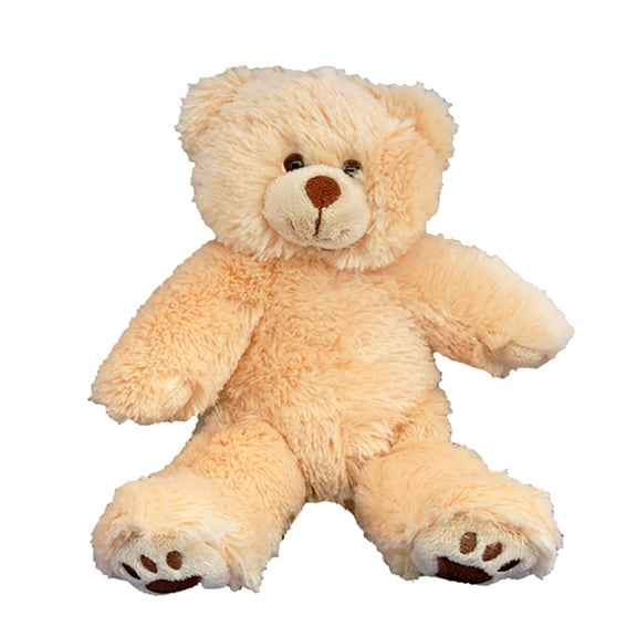 New Cuddly Soft 8 inch Stuffed Brown Bear...We stuff 'em...you love 'em!