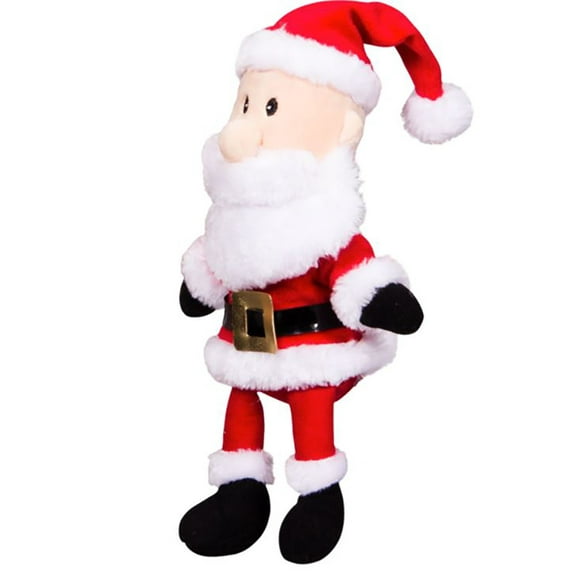 New Cuddly Soft 8 inch Stuffed "Mr. C" Santa Claus Figure...We stuff 'em...you love 'em!