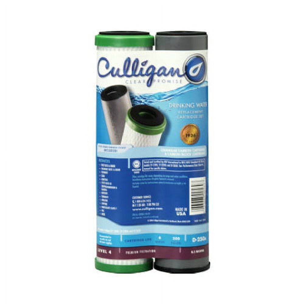New Culligan D250A Monitored Dual Filtration System Replacement Filter