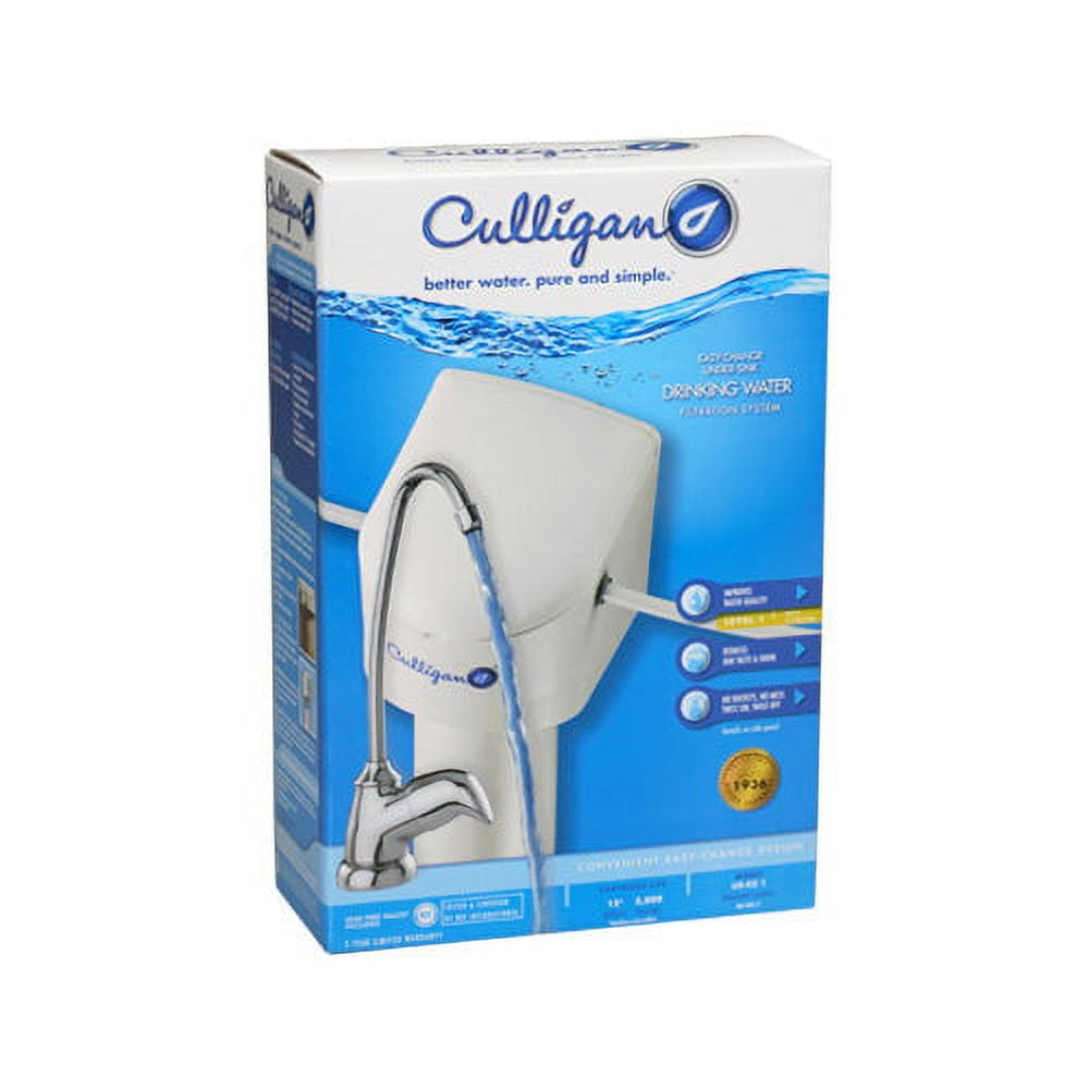 New Culligan USEZ1 Basic Under Sink Drinking Water Filter System