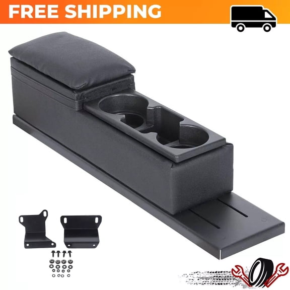 New Cup Holder Center Console For 06-20 Dodge Charger Police w/ Equipment Plate