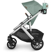 New Cup Holder Compatible with UPPAbaby Cup Holder (for Vista, Cruz and Minu). A Solid Super Secure Fit. 360 Degrees Rotatable. Anti-Shake Spill Resistant. (Black)