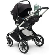 New Cup Holder Compatible with Bugaboo. A Solid Super Secure Fit. 360 Degrees Rotatable. Anti-Shake Spill Resistant. (Gray)