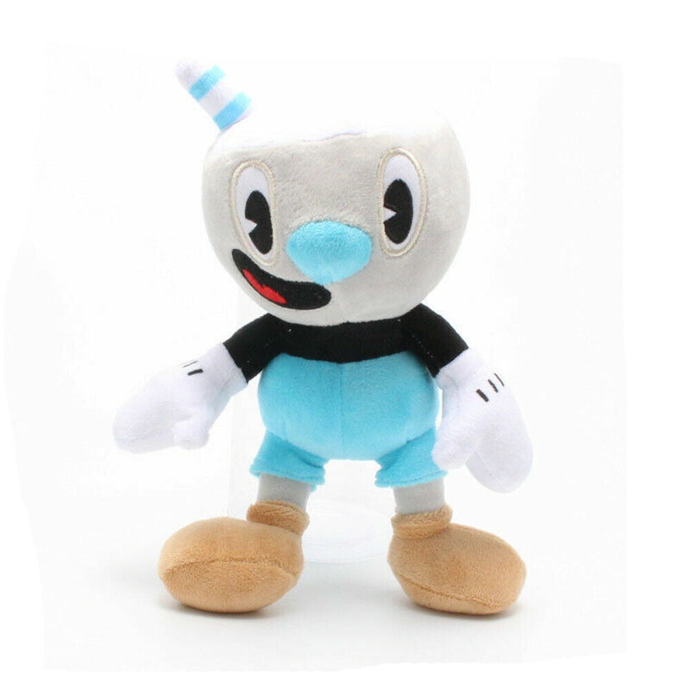 New! Cuphead Game Plush Doll Cuphead or Mugman Mecup Brocup Cuphead ...