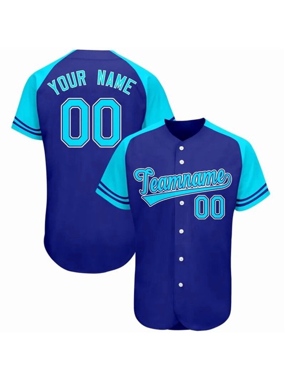 New Customized Baseball Shirt 3D Printing Men's Baseball Shirt Unisex Fashion Street Leisu
