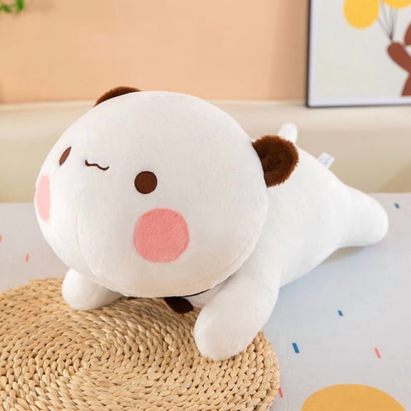 New Cute Bubu Dudu Plush Toy Kawaii Anime Panda Plushie Throw Pillow Home Decor Sleeping Companion Doll for Adults Gifts