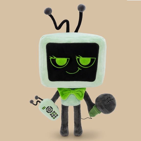 New Cute Cartoon Q Version Creative TV Robot Plush Doll Sofa Decoration, Fan Collection Gift