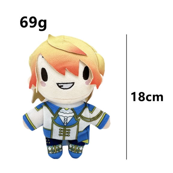 New Cute Cartoon Q Version World Project Colorful Stage Plush Doll, the Best Choice for Home Sofa Decoration and Fan Gifts