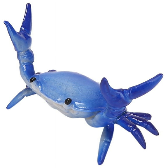 New Cute Crab Pen Holder Weightlifting Crabs Penholder Bracket Storage Rack Gift Stationery Blue