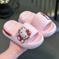 thumbnail image 1 of New Cute Kids Non-Slip Slippers, Cartoon Hello Kitty My Melody Indoor Bathroom Slippers, Summer Beach Pool Shoes, 1 of 13