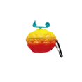 thumbnail image 1 of New Cute Shell Protective Devil Fruit Earphone Case Protector Headphone Cover Silicone RED FOR AIRPDOS 3, 1 of 8
