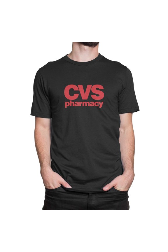 New Cvs Pharmacy Red Logoo T-Shirt S-2XL