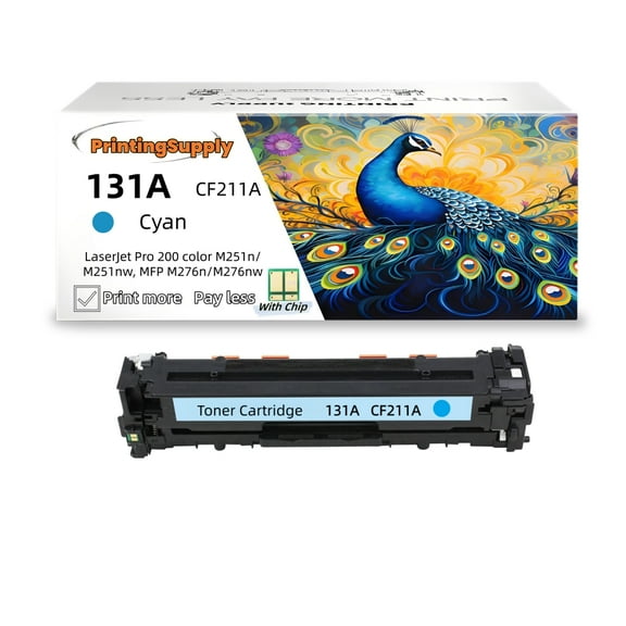 New Cyan Toner Cartridge For HP 131A CF211A Compatible with HP LaserJet Pro 200 color M251n M251nw MFP M276n MFP M276nw imageClass MF8280Cw