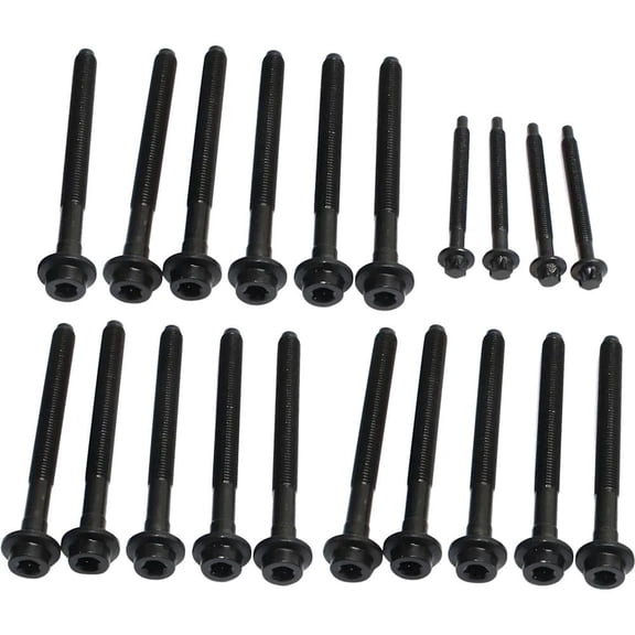 New Cylinder Head Bolt Compatible With Ford Land Rover Mazda Explorer Sport Trac Adrenalin 6 Cyl 4.0L Explorer Eddie Bauer 6 Cyl 4.0L 1997-2011 By REPF320209