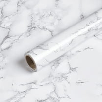 New DAZLUTE White Grey, Peel and Stick Marble Wallpaper 19.3 sq.ft