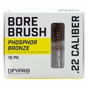 DFVPRO Phosphor Bronze Brushes {.22}, 10 Pack