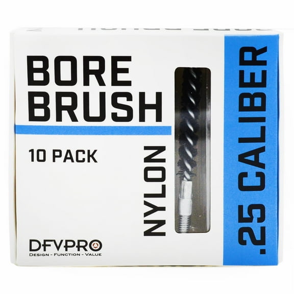 DFVPRO Nylon Bore Brushes {.25} , 10 Pack