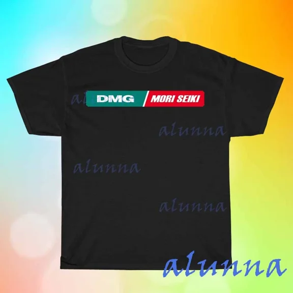 New DMG Mori Seiki Company Logo Men's T-Shirt Funny Size S to 5XL