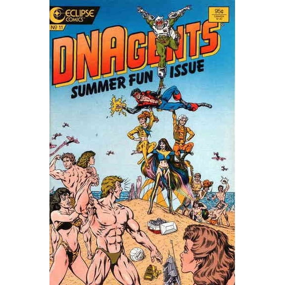 New DNAgents, The #11 VF ; Eclipse Comic Book