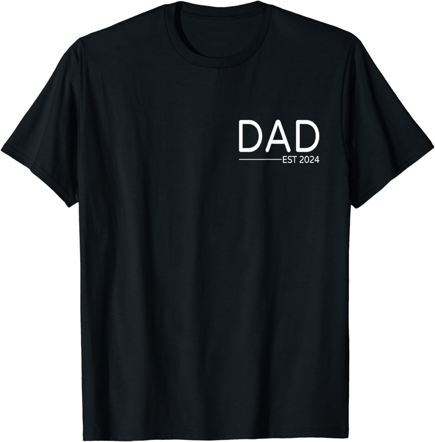 New Dad Est 2024 First Fathers Day 2024 Promoted to Daddy TShirt
