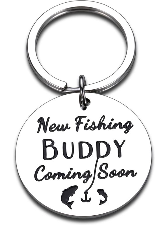 New Dad Gifts for Men First Fathers Day, First Time Dad Gifts Dad to Be Keychain
