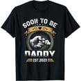 thumbnail image 1 of New Daddy Gift Shirts Soon To Be Daddy Est 2023 New Dad T-Shirt, 1 of 4