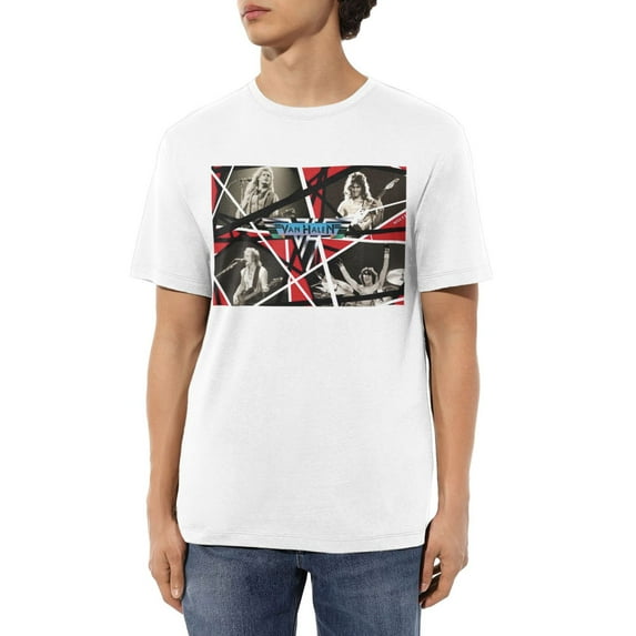 New Dads T-shirt for Van.1986 Halen T-shirtVintage Short sleeve Crew Neck tee Medium