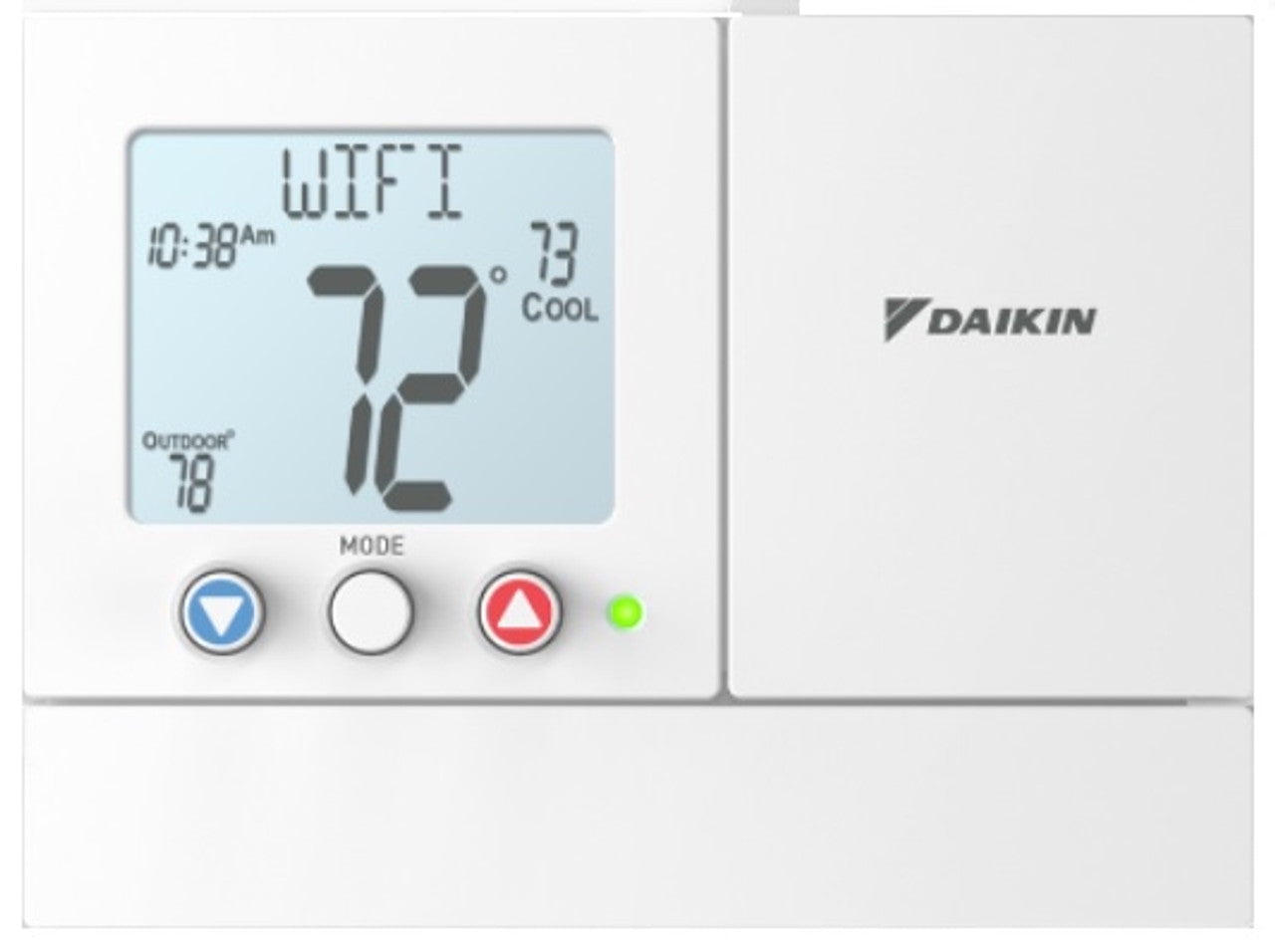 New Daikin D4272C 4h/2c Commercial 7 Day Programmable Wi-Fi Capable Hum/Dehum Thermostat