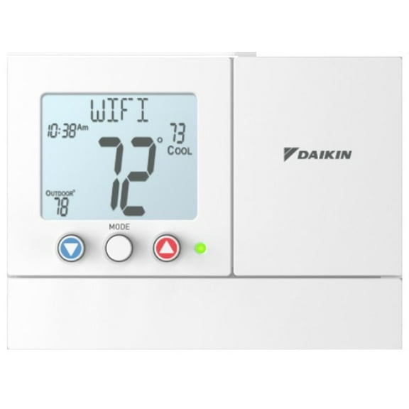 New Daikin D4272C 4h/2c Commercial 7 Day Programmable Wi-Fi Capable Hum/Dehum Thermostat