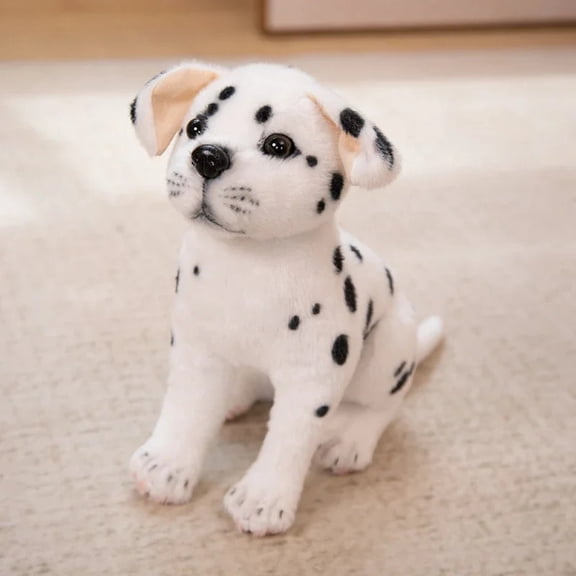 New Dalmatians Dog Plush Toy Cute Stuffed Realistic Beagle Spotted Puppy Doll Home Decor High Quality Kids Birthday Gift