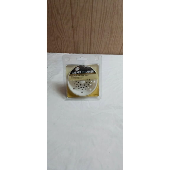 New Danco 86792 3 1/4 Sink Basket Strainer White Plastic Rubber Stopper 2604536