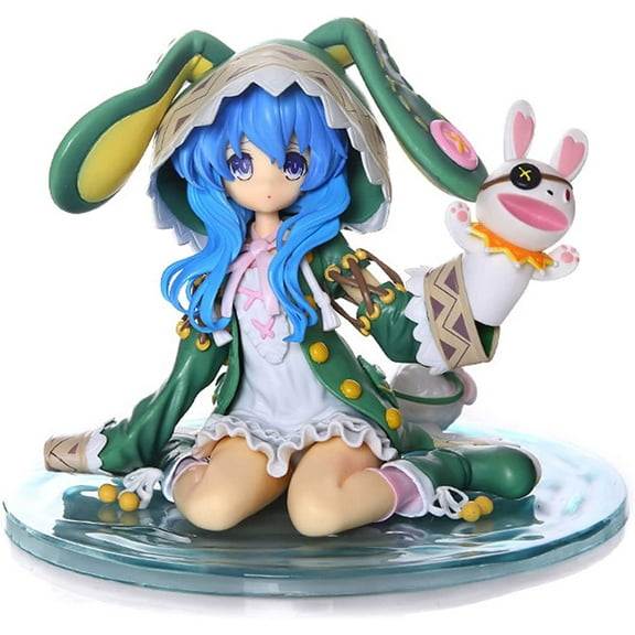 New Date A Live, Izayoi Miku/Tokisaki Kurumi/Himekawa Yoshino Character Figurine PVC Statue Gifts (Kneeling Himekawa Yoshino)
