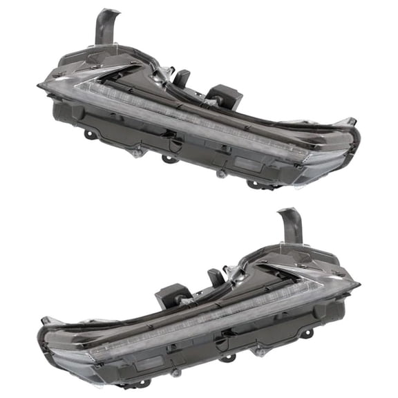 Daytime Running Lamp Compatible with 2015-2021 Lexus NX200t NX300h NX300 2.5L 2.0L I4 194HP Replaces 81610-78050 81620-78050 81610780508162078050 LX2563102 LX2562102